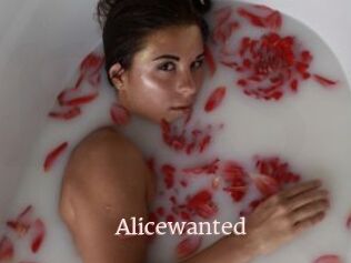 Alicewanted