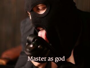 Master_as_god