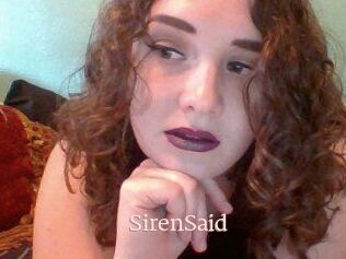 SirenSaid