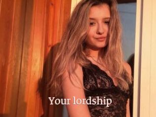 Your_lordship
